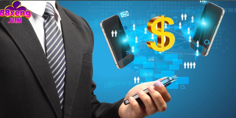 Thông qua tài khoản ngân hàng để thanh toán tại Xeng88