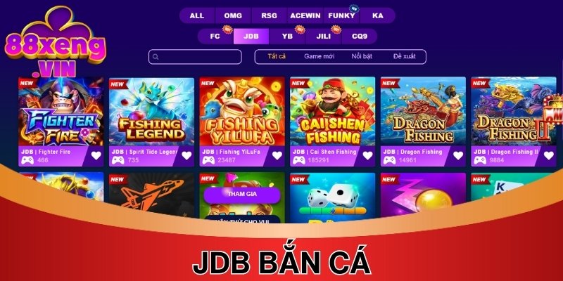 Điểm danh các thương hiệu cung cấp trò chơi bắn cá uy tín tại Xeng88 