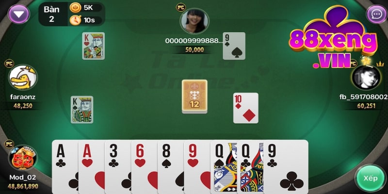 Đánh Phỏm Xeng88 siêu tuyệt vời